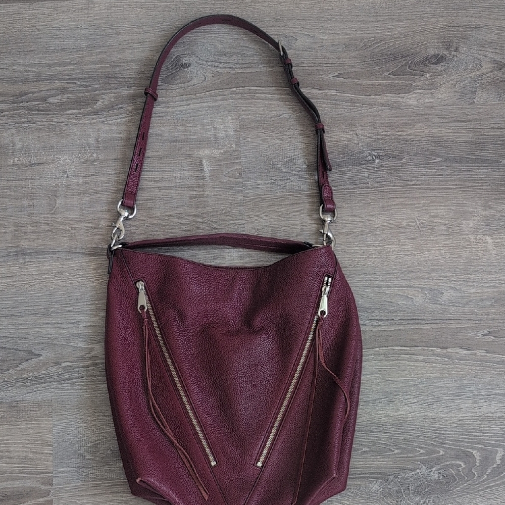 Rebecca Minkoff Burgundy Shoulder Bag